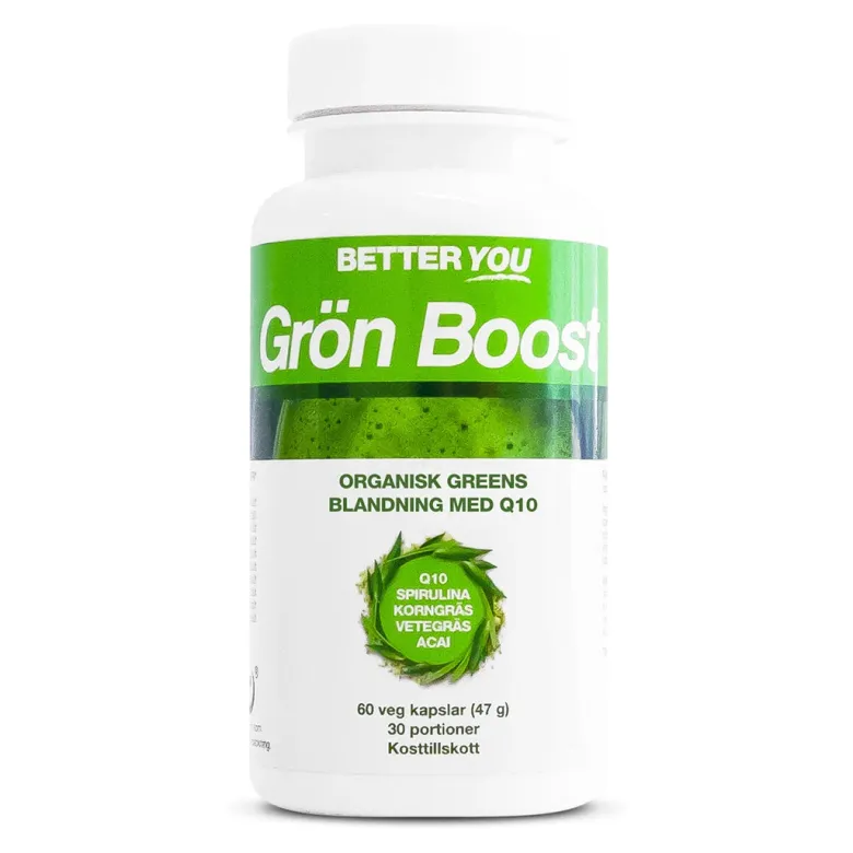 Better You Grön Boost Kapslar 60 kaps 0,047 kg