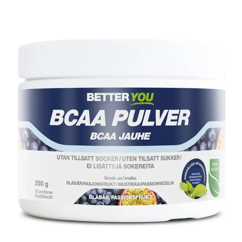 Better You Naturligt BCAA Pulver 250 g