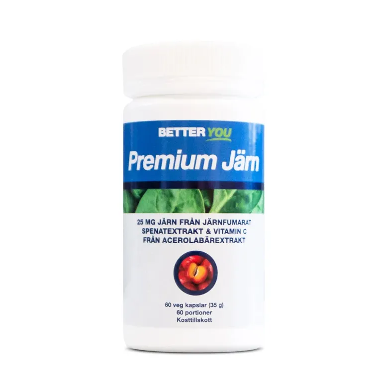 Better You Premium Järn - 60 kaps