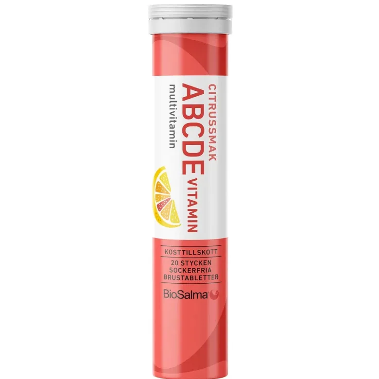 BioSalma ABCDE-Vitamin Brus 20 tabs