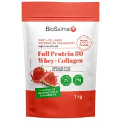 BioSalma Full Protein 80 Whey+Collagen Watermelon Strawberry