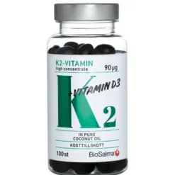 BioSalma K2-vitamin High Concentrate 90 µg 100 caps
