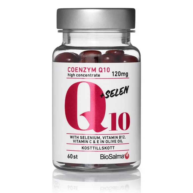 BioSalma Q10 Coenzym 120mg + selen 60 caps