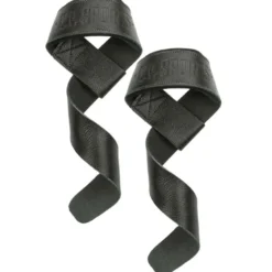 C.P. Sports Padded Leather Lifting Straps Brown