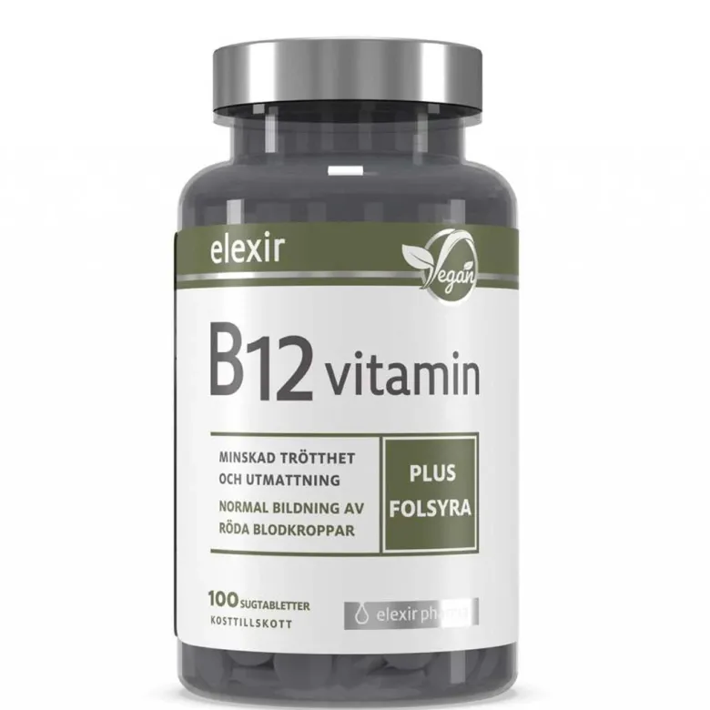 Elexir Pharma B12 Vitamin 100 tabs