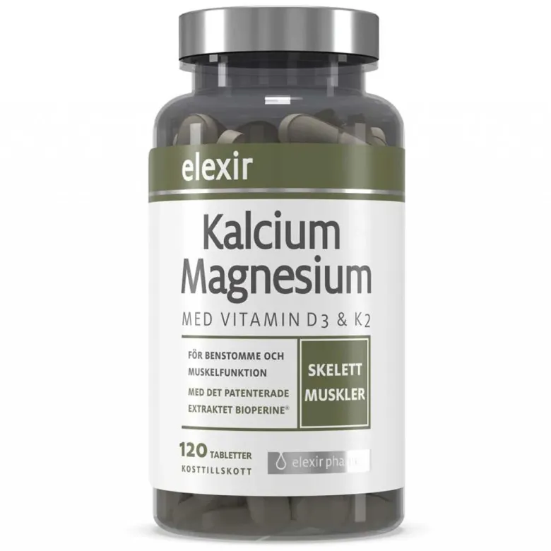 Elexir Pharma Kalcium & Magnesium 120 tabs