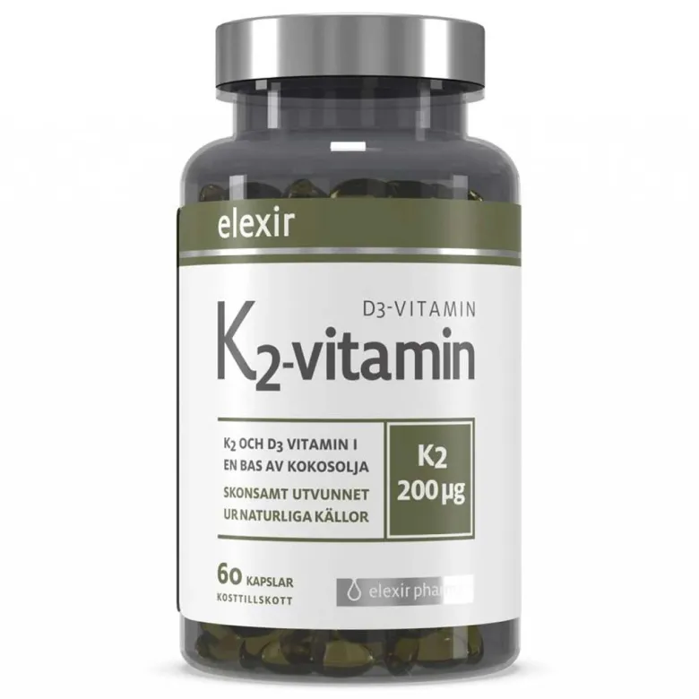 Elexir Pharma K2+D3 60 caps