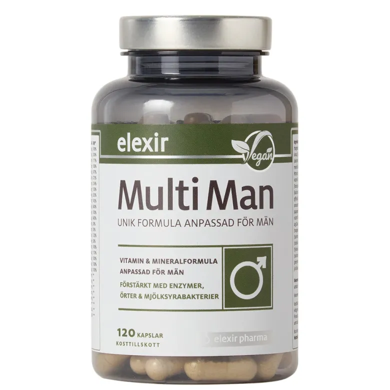 Elexir Pharma Multi Man 120 caps
