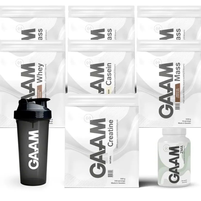 GAAM Complete Weight Gain Pack