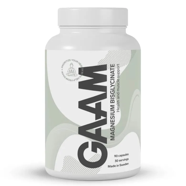 GAAM Magnesium Bisglycinate 90 caps