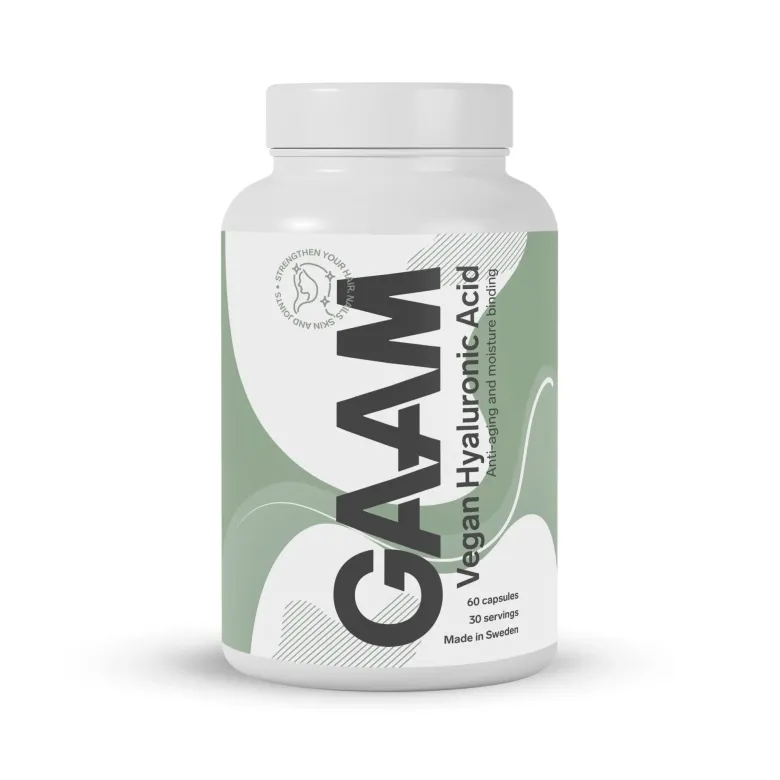 GAAM Vegan Hyaluronic acid & vitamin C 60 caps
