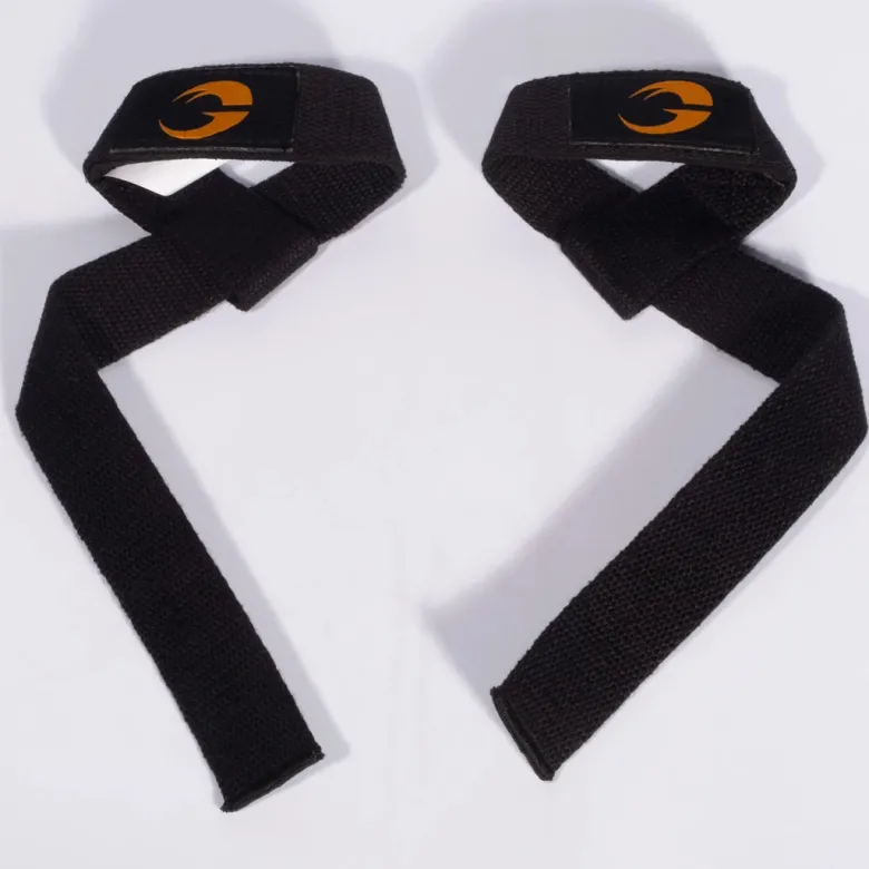 GASP Classic Lifting Straps Black
