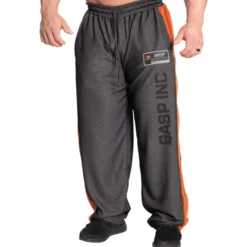 GASP No 1 Mesh Pant Black Flame