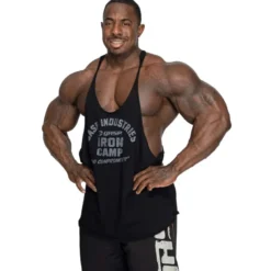 GASP Stringer Tank Black