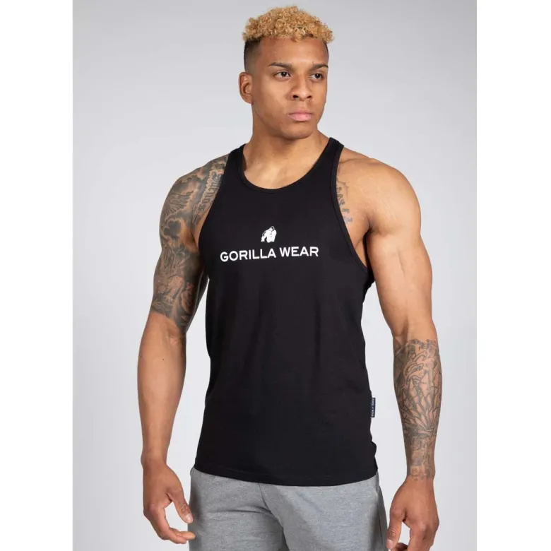 Gorilla Wear Carter Stretch Tank Top Black