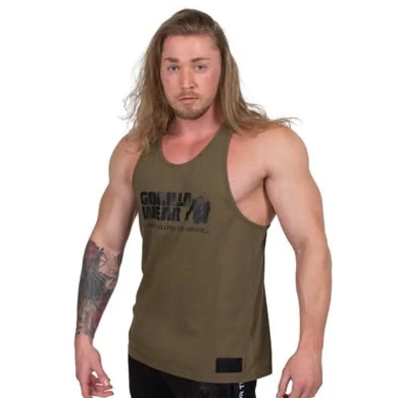 Gorilla Wear Classic Tank Top Army Green