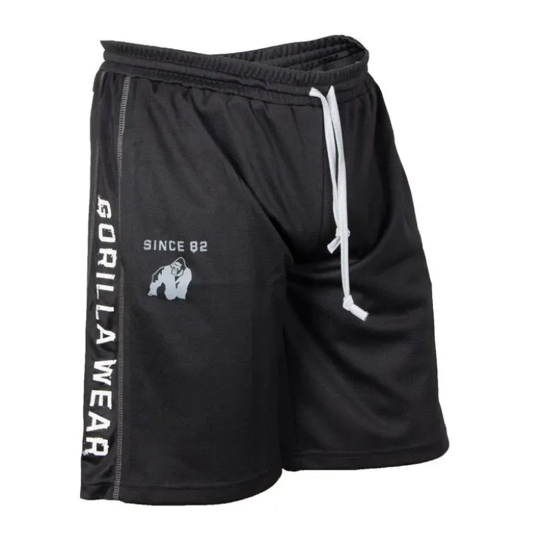 Gorilla Wear Functional Mesh Shorts Svart/Vit