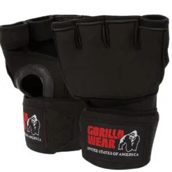 Gorilla Wear Gel Glove Wraps Black