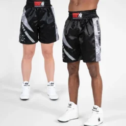 Gorilla Wear Hornell Boxing Shorts black/grey