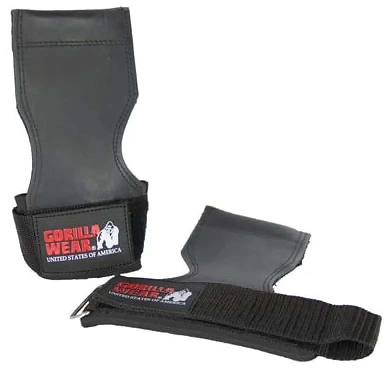Gorilla Wear Lifting Grips Black