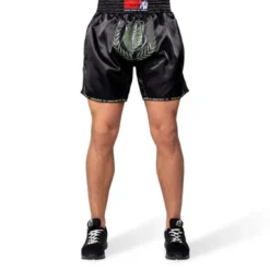 Gorilla Wear Murdo Muay Thai / Kickboxing Shorts Army Green Camo