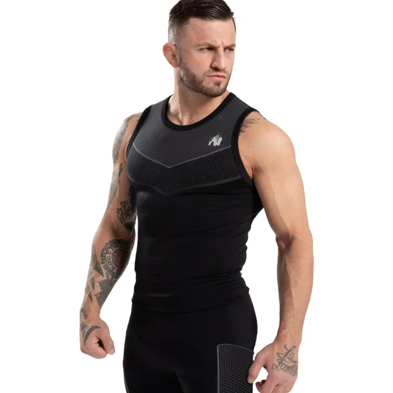 Gorilla Wear Norton Seamless Tank Top Black