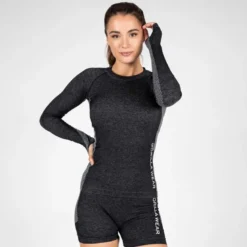 Gorilla Wear Selah Seamless Long Sleeve Black