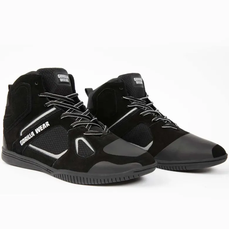 Gorilla Wear Troy High Tops Black & Grey