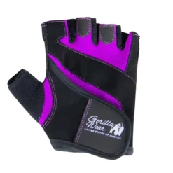 Gorilla Wear Womens Fitness Gloves Black/Purple