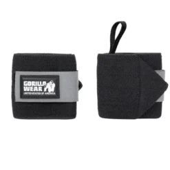 Gorilla Wear Wrist Wraps Basic Black/Grey