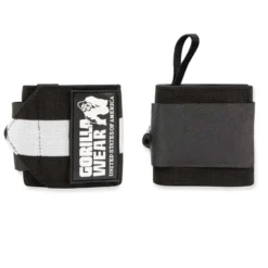 Gorilla Wear Wrist Wraps Ultra Black/White