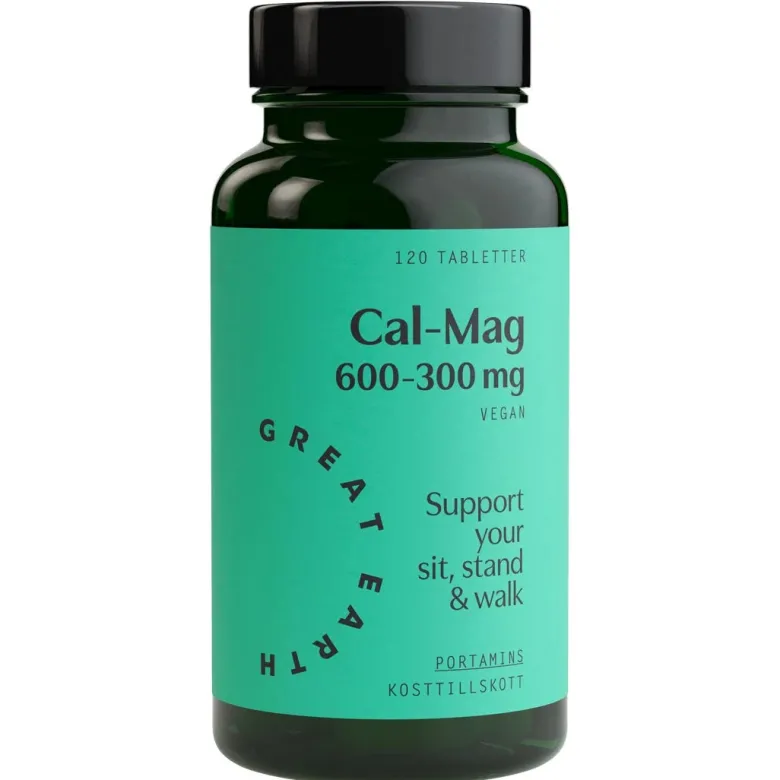 Great Earth Cal-Mag 600-300 mg 120 tab