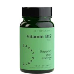 Great Earth Vitamin B12 60 Tuggtabletter