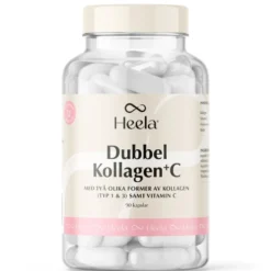 Heela Dubbel Kollagen + C 90 caps