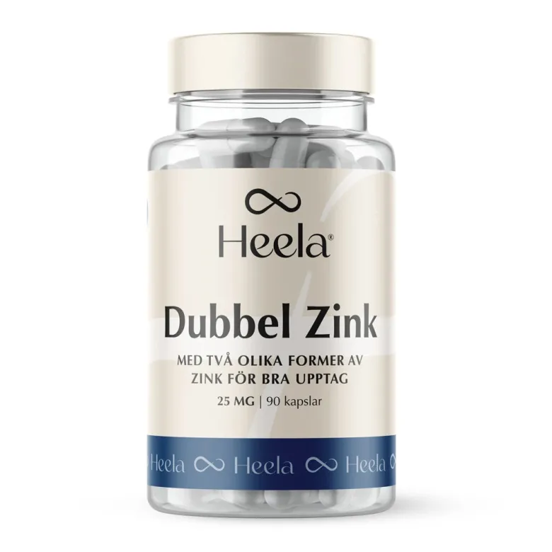 Heela Dubbel Zink 60 caps