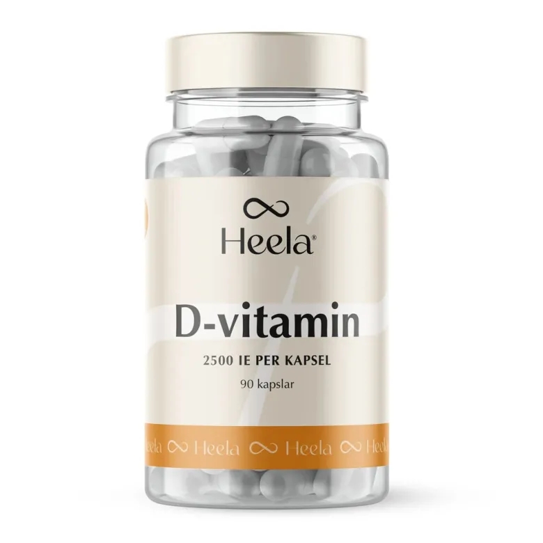 Heela D-vitamin 2500ie 90 caps