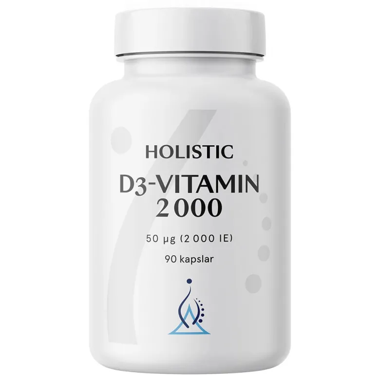 Holistic D3-vitamin 2000 90 caps