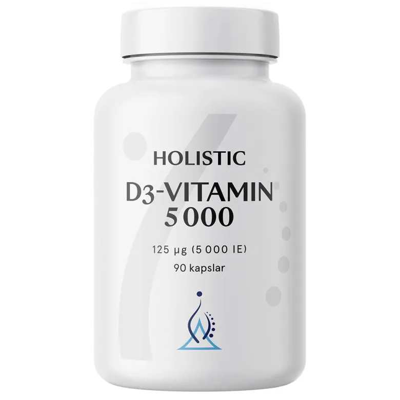 Holistic D3-vitamin 5000 90 caps