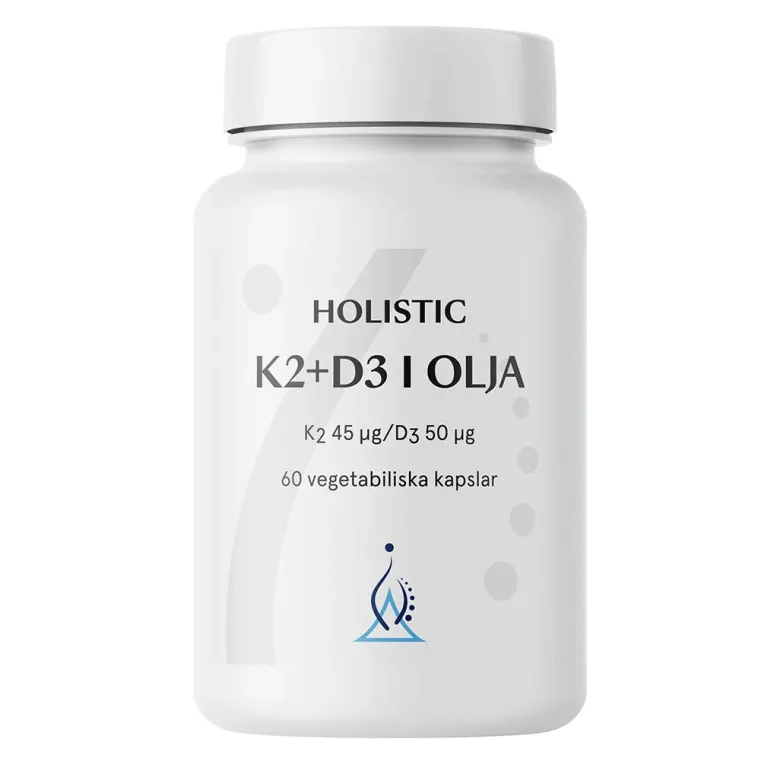 Holistic K2+D3 i olja 60 caps
