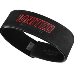 Ignited Adjustable Lever Belt Black