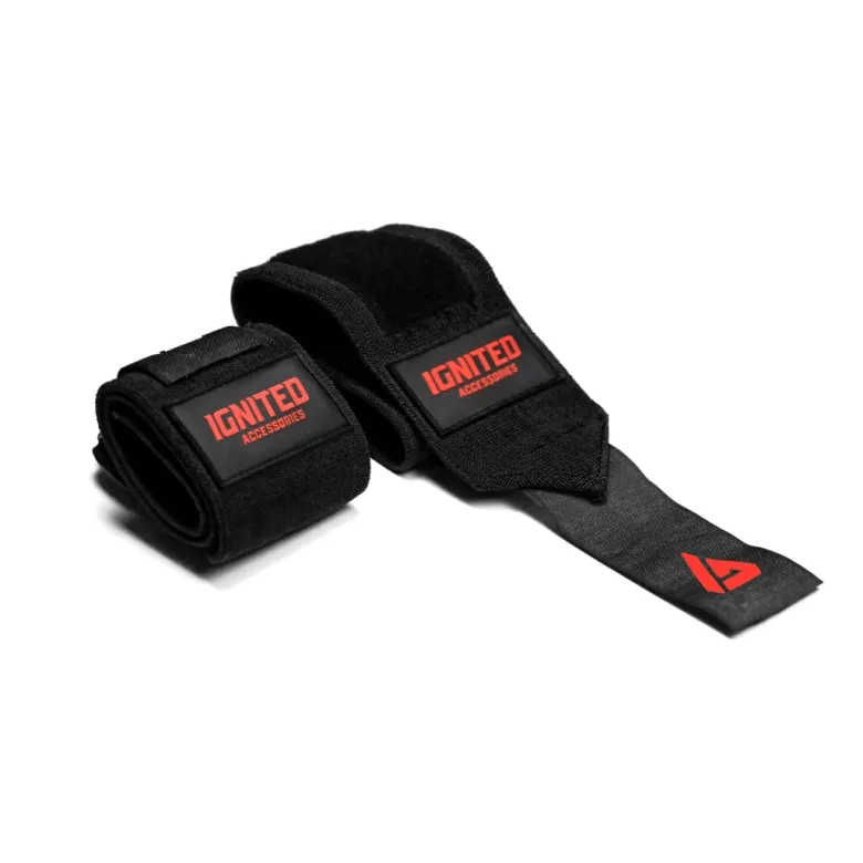 Ignited Pro Wrist Wraps Black 13"