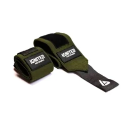 Ignited Pro Wrist Wraps Military Green 13"