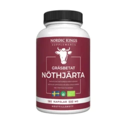 Nordic Kings Gräsbetad Nöthjärta EKO 180 caps