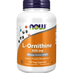 NOW L-Ornithine 500 mg 120 caps