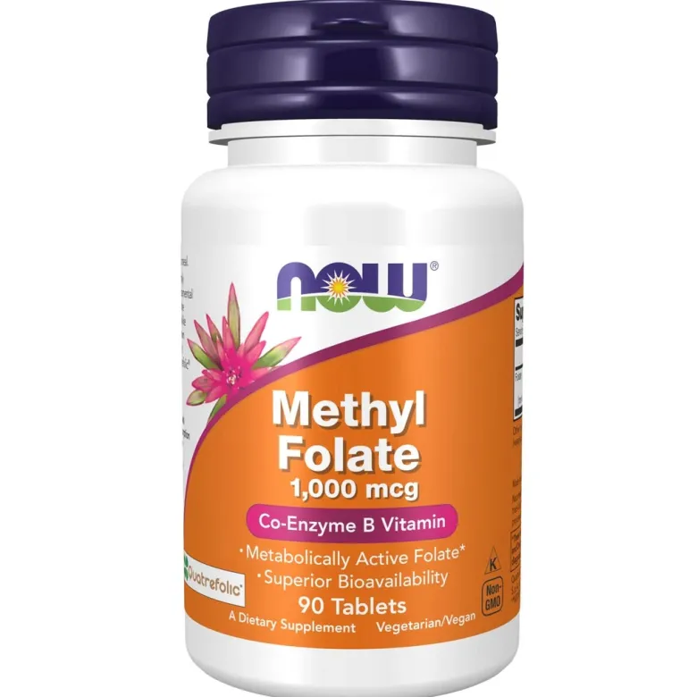 NOW Methylfolate 1000mcg 90 tabs