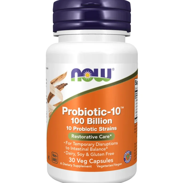 NOW Probiotic-10 100 billion 30 caps