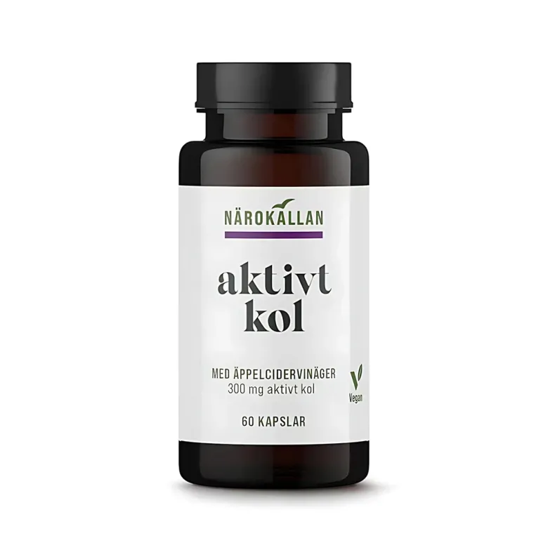 Närokällan Aktivt kol + Äppelcidervinäger 60 caps