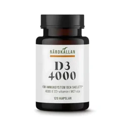 Närokällan D3 4000 IE 120 caps