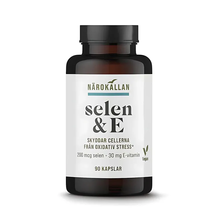 Närokällan Selen & E 90 caps