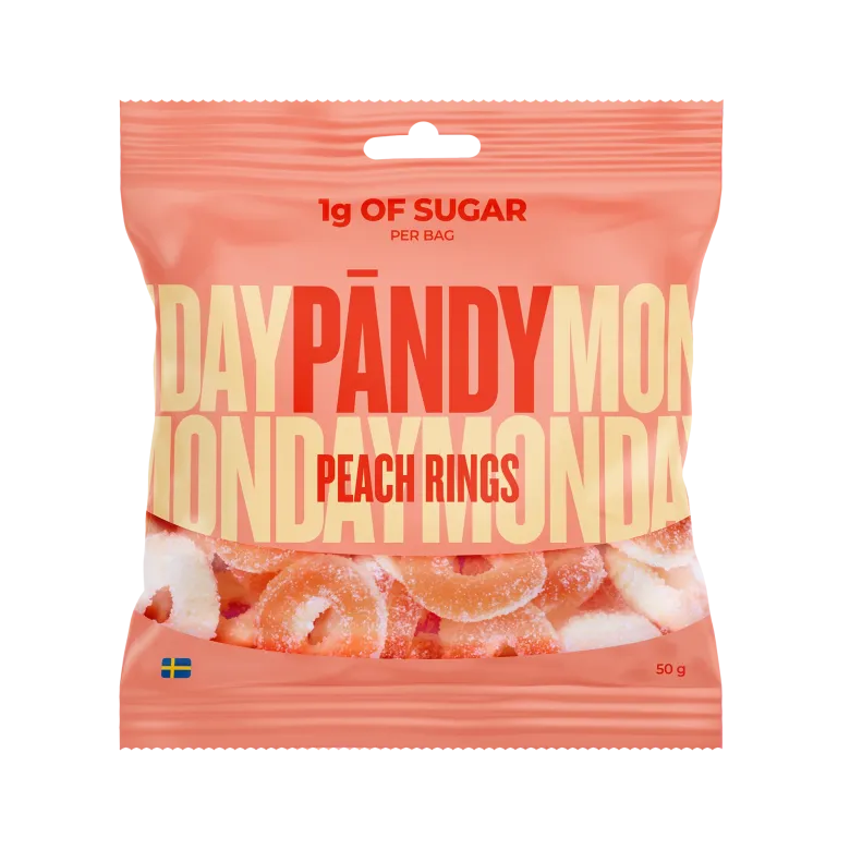 Pändy Candy Peach Rings 50 g